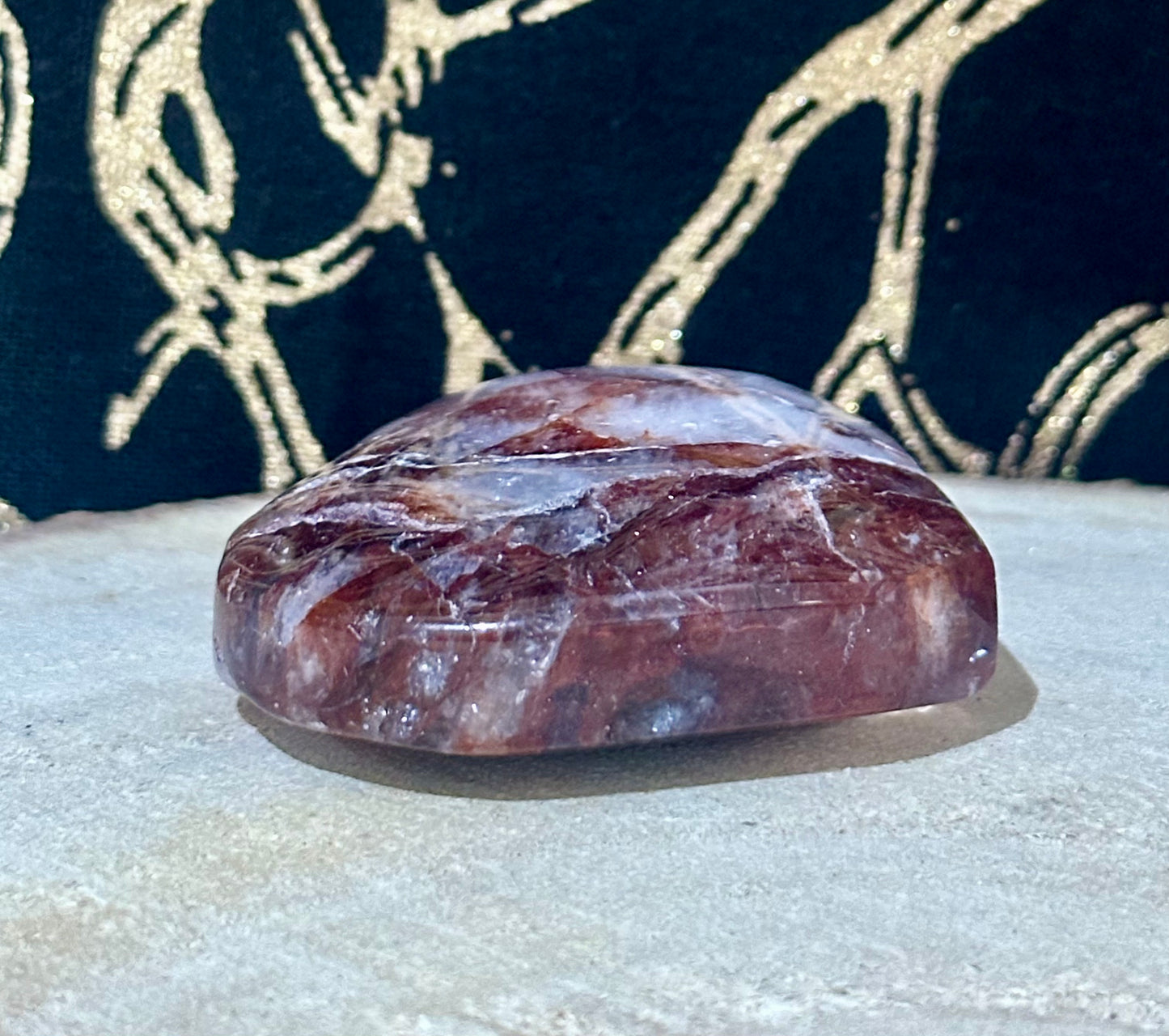 Fire Quartz Heart #2