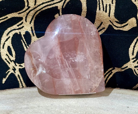 Fire Quartz Heart #3