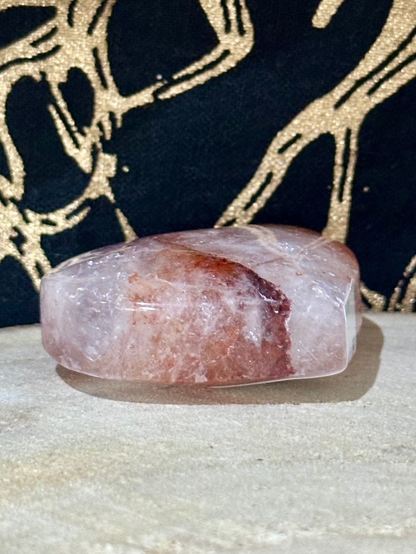 Fire Quartz Heart #1