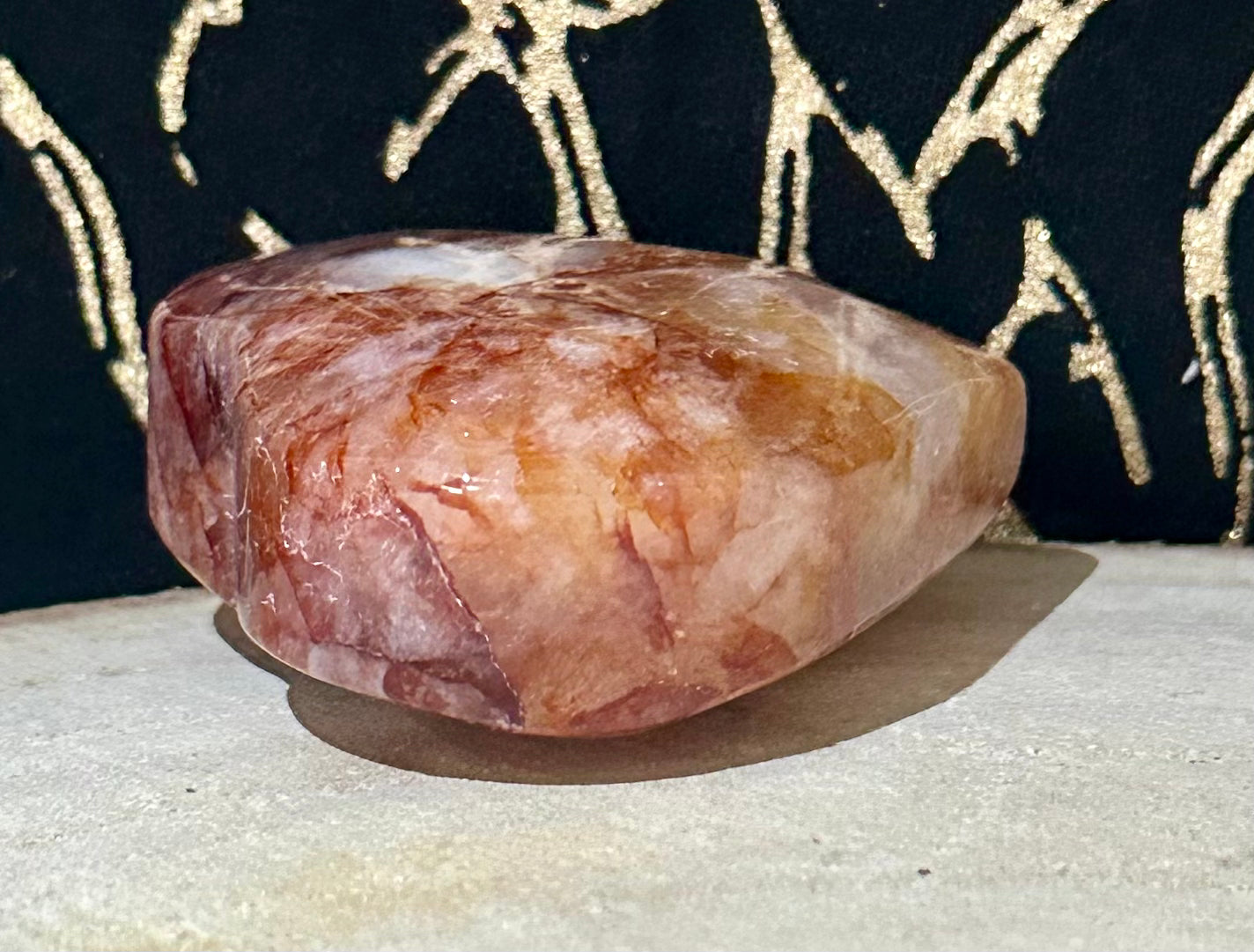 Fire Quartz Heart #4