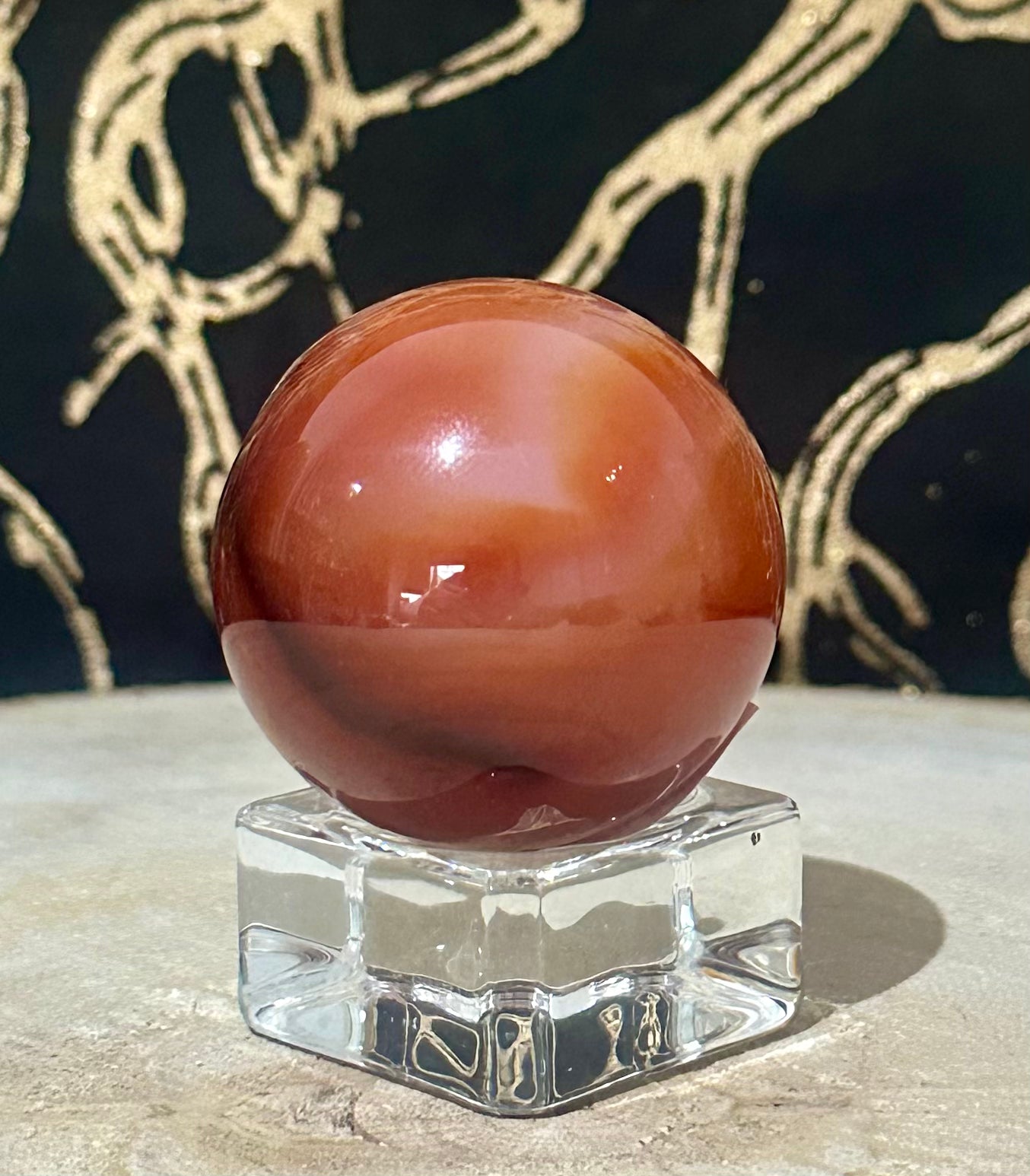 Carnelian Sphere #3