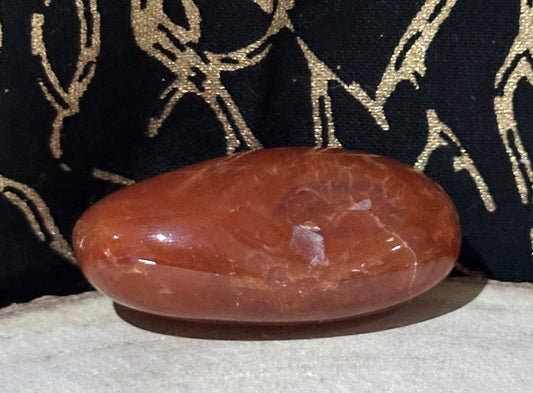 Carnelian Palm Stone #1