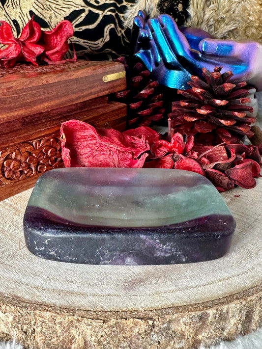 Fluorite Soap dish #1