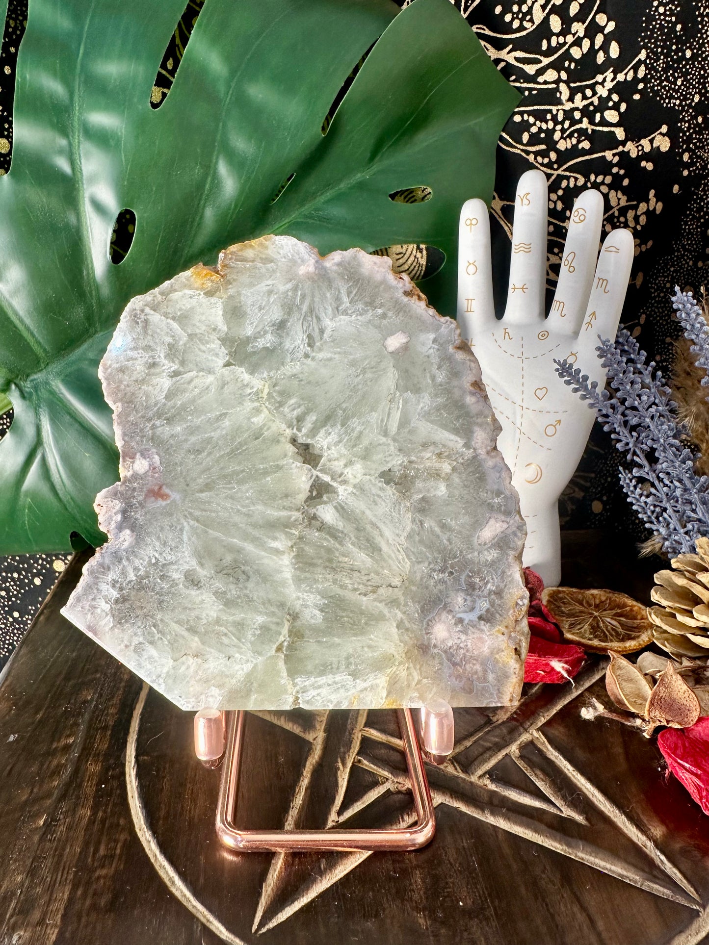 Flower Agate Slab #3