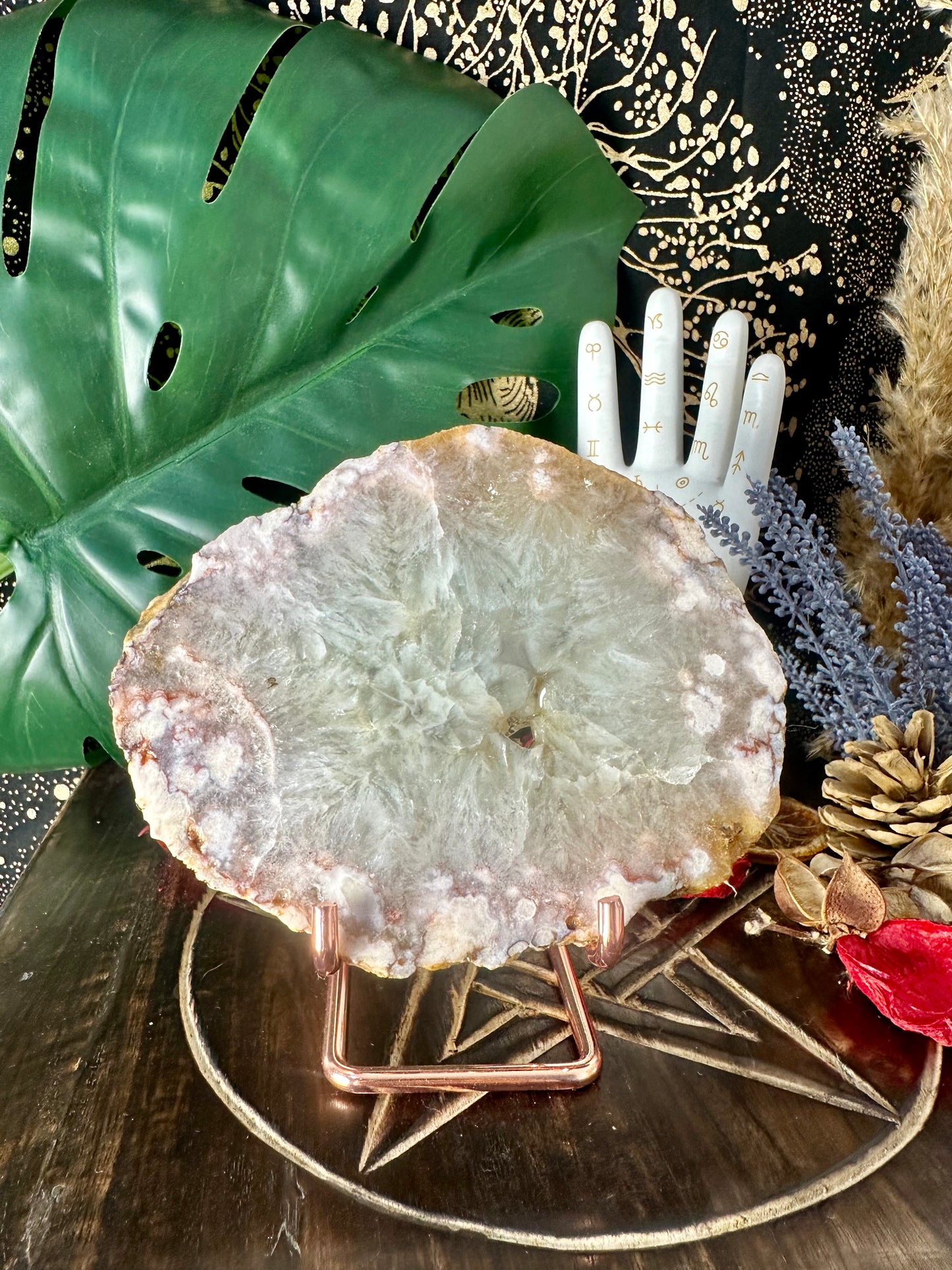 Flower Agate Slab #13