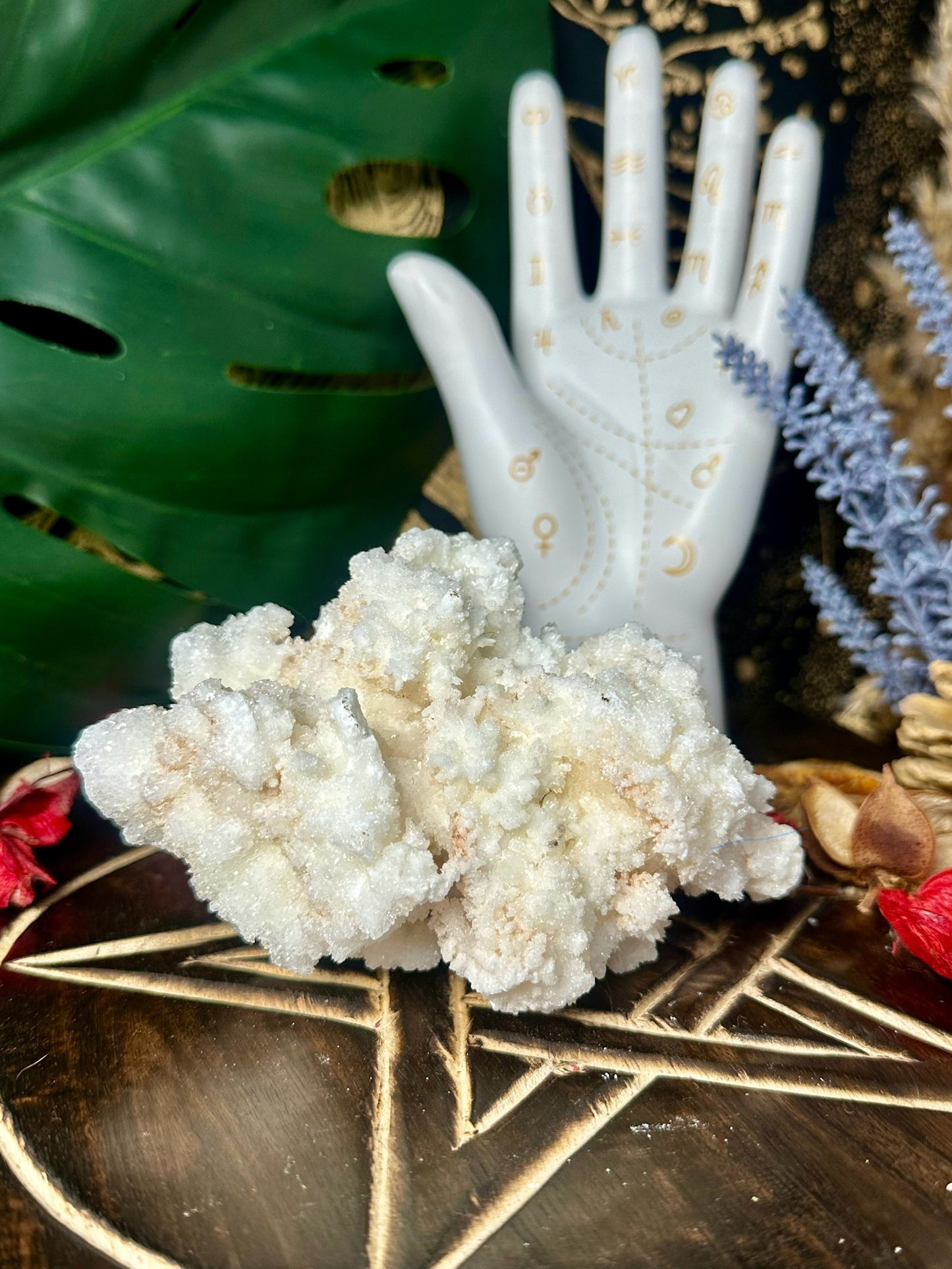 White Calcite Raw #1