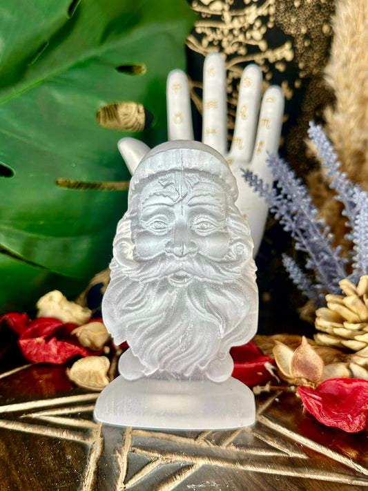 Selenite Santa #1