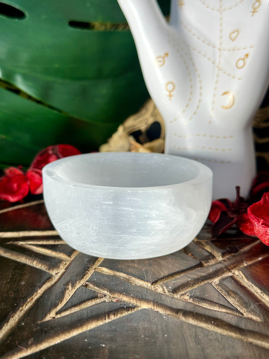 Selenite Small Bowl #2