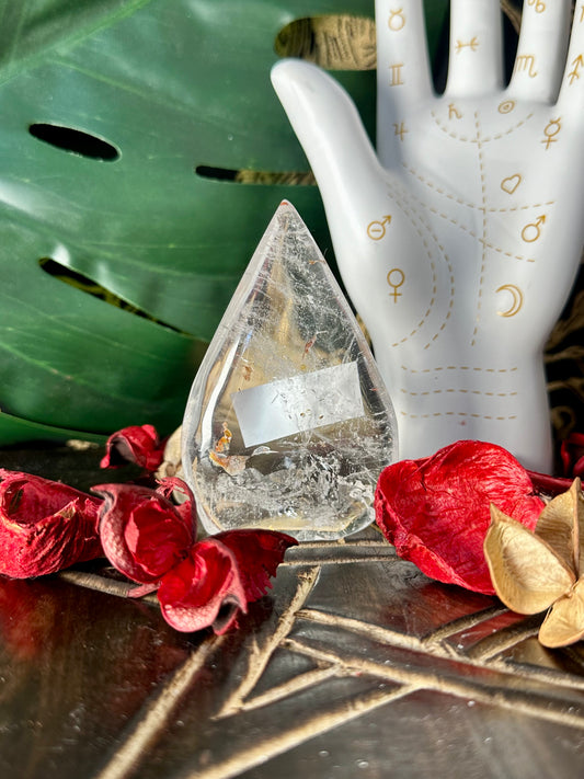 Clear Quartz Flame #2