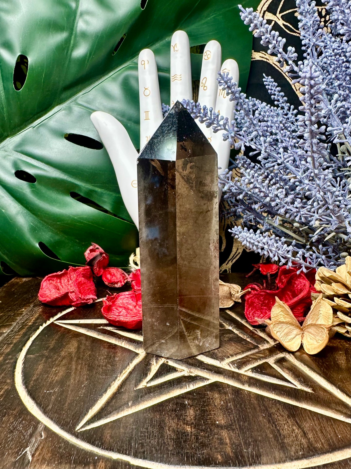 Smokey Quartz Tower #1